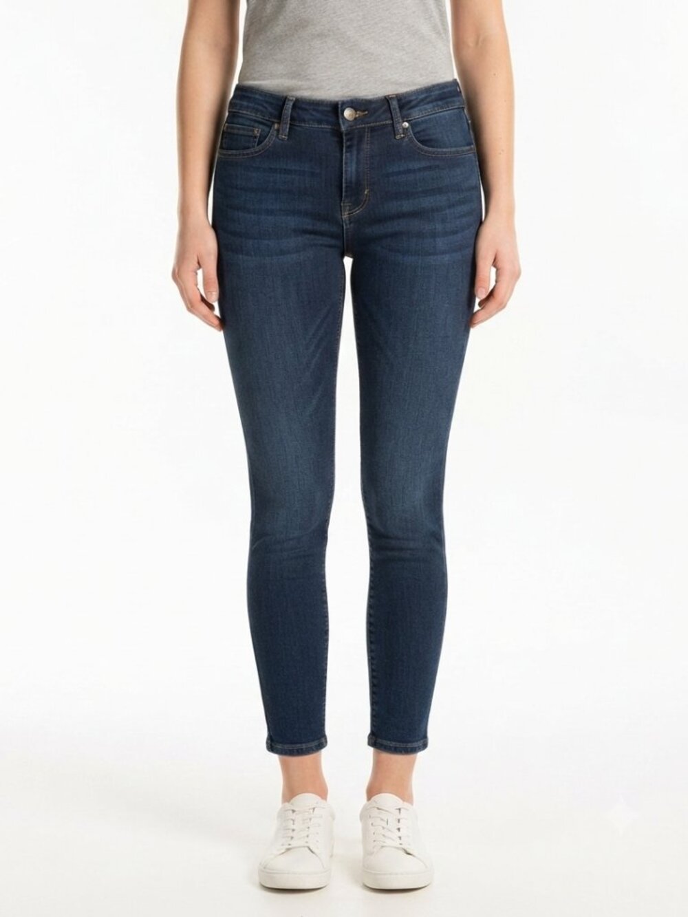 Levi's 711 Skinny Jeans On Cobalt Overboard Dark Wash- Sz. 28